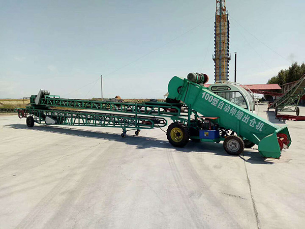 帶式100型自動(dòng)伸縮出倉機-遙控100型自動(dòng)伸縮出倉機